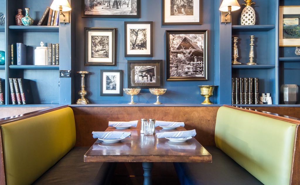 Proper Restaurant table and chair focus