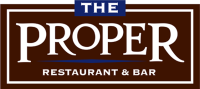 The Proper Restaurant and Bar logo - Dark